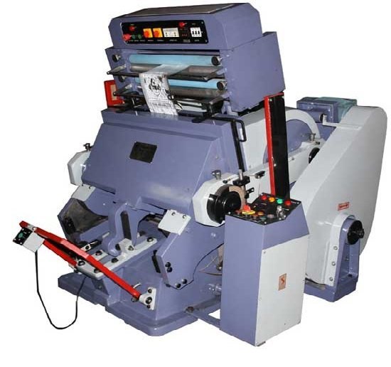 punching machine with hot foil
